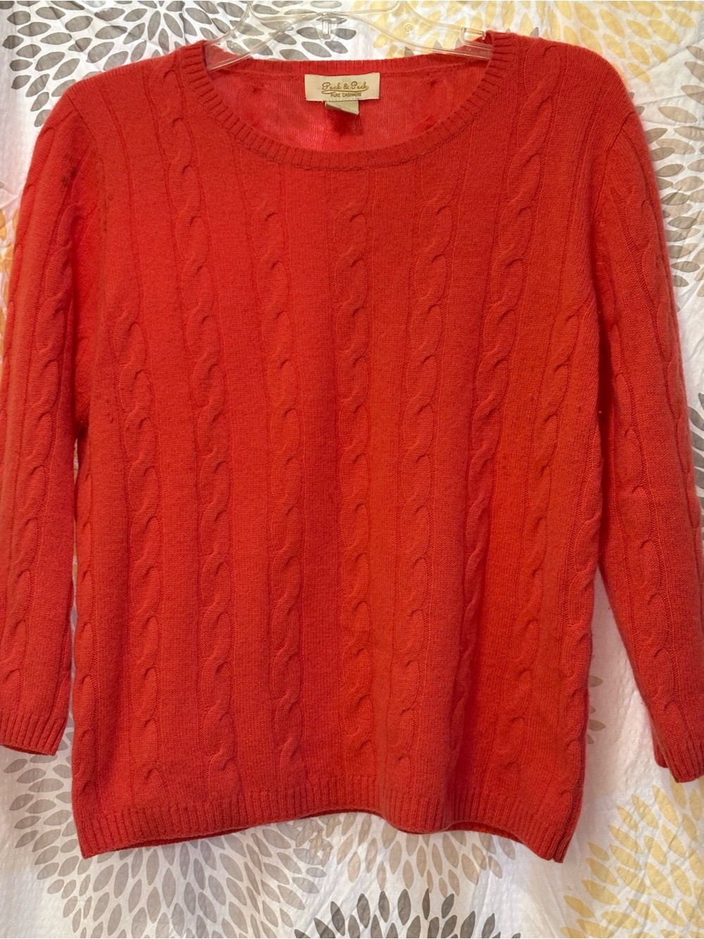 Peck and Peck Cashmere Sweater.